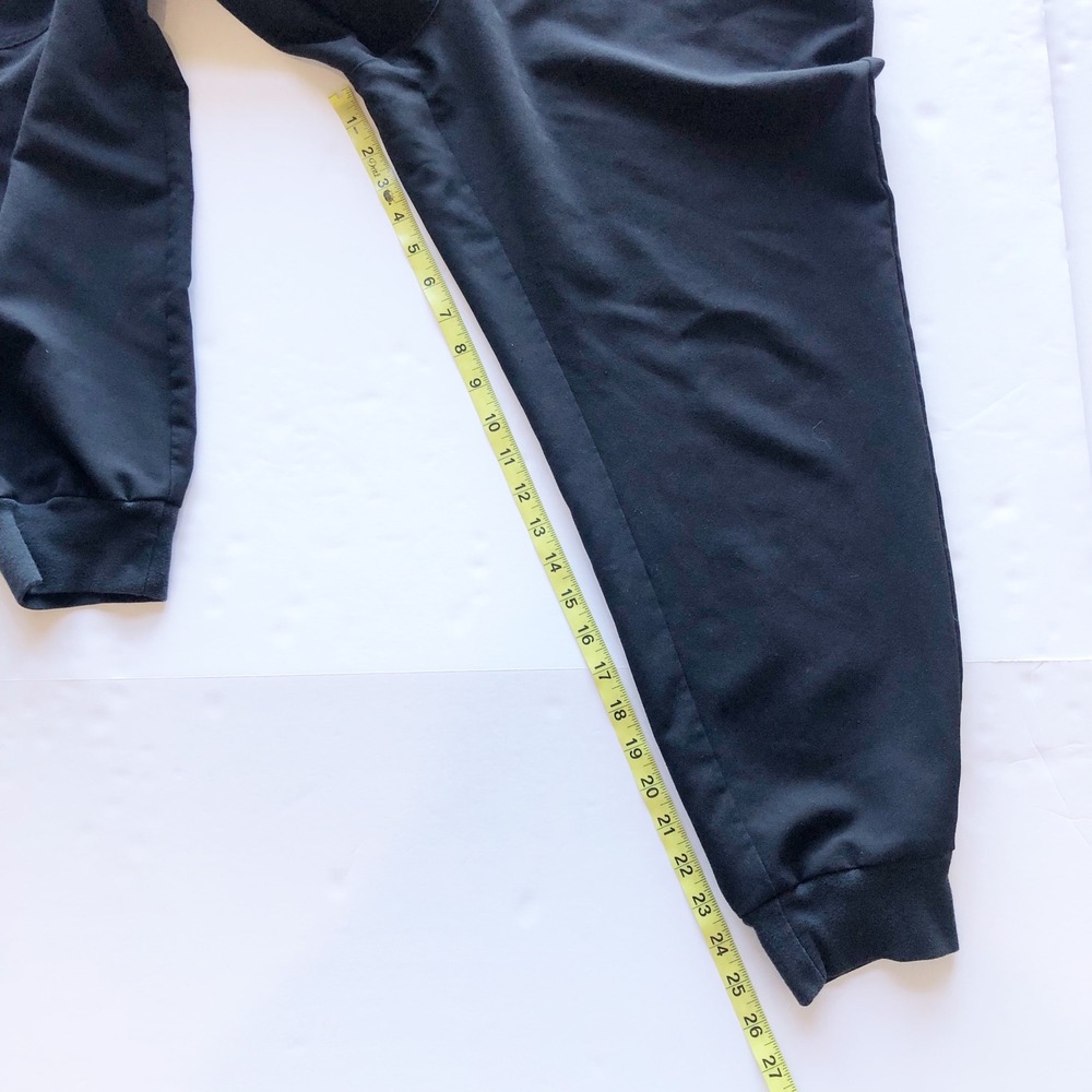 FIGS Scrubs Pants Womens XL Petite Zamora Jogger Black Technical Collection - Picture 7 of 9